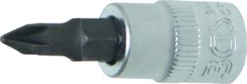 1/4" bit socket, PZ 1 (2490)