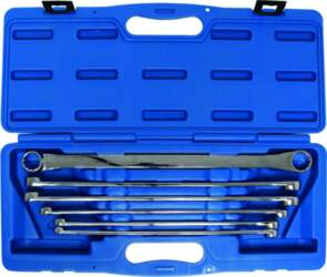 6-piece Flat Ring Spanner Set, extra