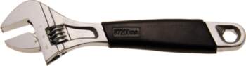 Adjustable Wrench with soft Rubber Handle