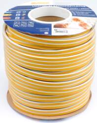 EPDM RUBBER SEAL TYPE D WHITE
