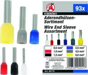Ferrules assortment | insulated | 93