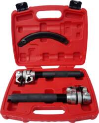 Heavy duty coil spring compressor jaws