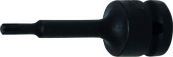 Impact Bit Socket, Ribe, M5, 1/2&quot