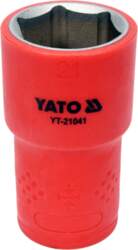 INSULATED HEXAGONAL SOCKET 21MM 1/2" VDE