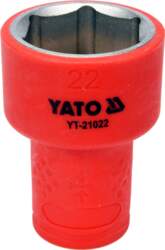 INSULATED HEXAGONAL SOCKET 22MM 3/8" VDE