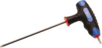 Screwdriver with T-Handle and side Blade