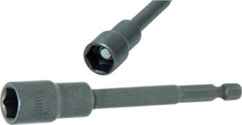 Socket, extra long, with 6-pt. Drill