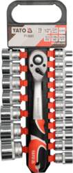 SOCKET SET 1/2" 19PCS (YT-38681)