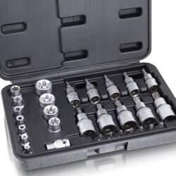 30-piece T STAR Bit & Socket