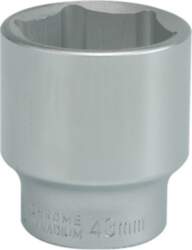 3/4" Socket CR-V 43MM (YT-1320)
