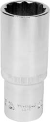 BIHEXAGONAL SOCKET 23MM 1/2" 12PT CV