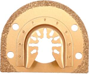 BRAZED CARBIDE D-SHAPE BLADE FOR OSCILLATING