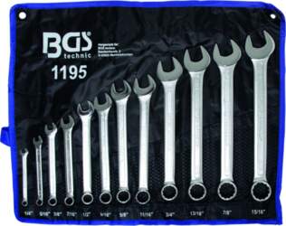 Combination Spanner Set | Inch sizes