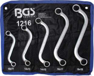 Double Ring Spanner Set | S-Type