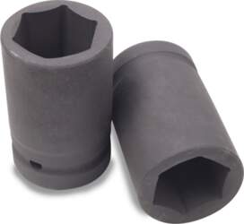 Impact socket deep 1", Cr-V, 22