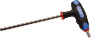 Screwdriver with T-Handle and side Blade