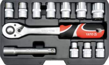 Socket Set 1/2" 12PCS (YT-38671)