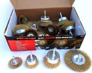Assorted wire brush set | 24
