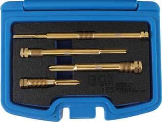 Glow plug bore reamer set |