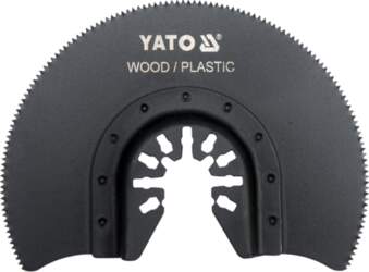 HALF-MOON SAW BLADE FOR OSCILLATING MULTITOOL