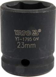 Impact Socket,  22mm, 1/2" (YT-1794)