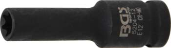Impact Socket E-Type, deep | 12
