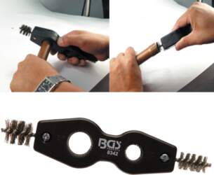 Inner-Outer Copper Pipe Cleaning Brush |
