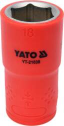 INSULATED HEXAGONAL SOCKET 18MM 1/2" VDE