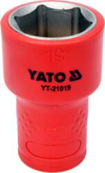 INSULATED HEXAGONAL SOCKET 19MM 3/8" VDE