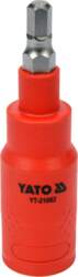 INSULATED STAR BIT SOCKET 6X75MM 3/8