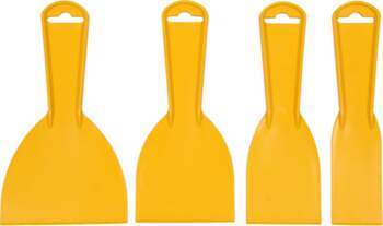 Plastic putty knife set | 4
