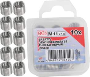 Replacement Thread Inserts | M11 x