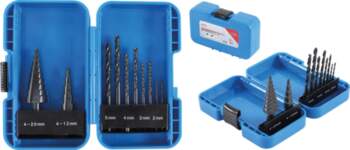 Step Drill and Twist Drill Set