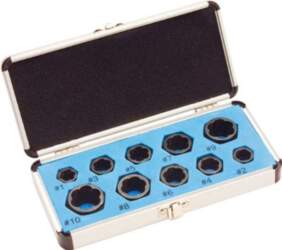 10PCS Bolt Extractors ,SIZE: #1, #2