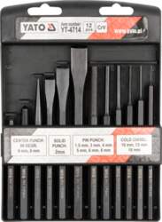12 pc. Pin Punch & Drift