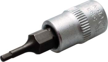 1/4" Bit Socket, int. hex. 2