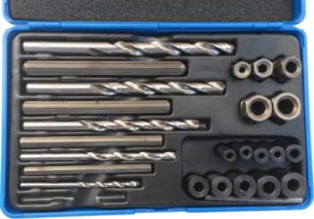 25 pcs Screw Extractor/Drill and Guide