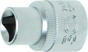 3-pt Socket for Barriers, 1/2", M8