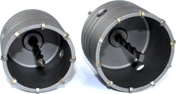 Drilling crown set SDS Plus |