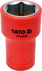 INSULATED HEXAGONAL SOCKET 18MM 3/8" VDE