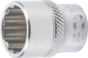 Socket, 12-point | 6.3 mm