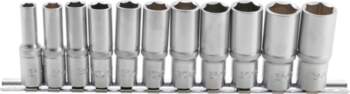 Socket Set, Hexagon, deep | 10