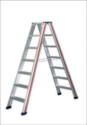 Step ladder, double-sided accessible 2x10 steps