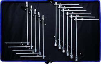 12-piece T-handle Universal Joint Socket Set