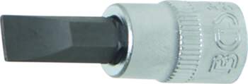 1/4" bit socket, plain slot -