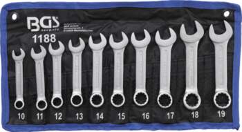Combination Spanner Set | extra short
