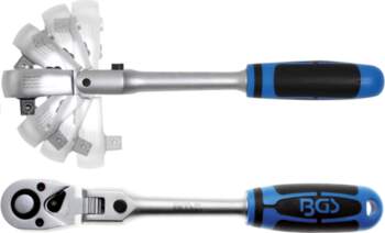 Flexible Ratchet, lockable | external square