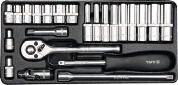 Tool Set 1/4", 23 pc, metall