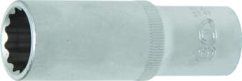 1/2" Deep Socket, 12-pt, 18 mm