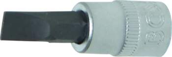 1/4" bit socket, plain slot- 6